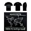 Aquaflora Big Aquascaping Text T-Shirt - unisex XL