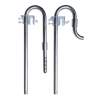 Set Lily Pipe Inflow & Outflow in Acciaio Inox per Filtro Esterno 16/22 mm