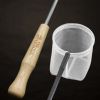Shrimp net - retino con impugnatura in legno 410mm