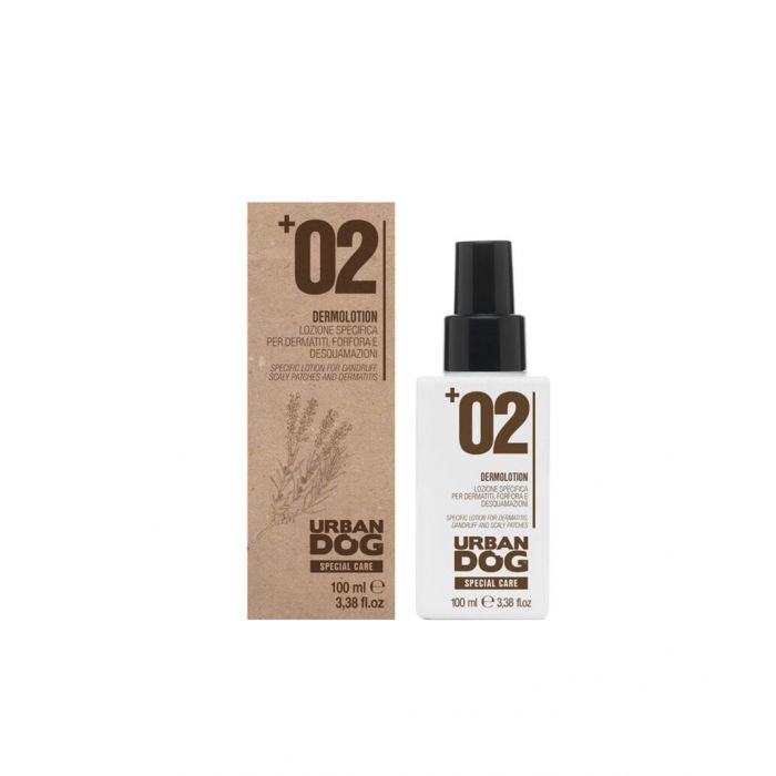 Urban Dog DERMOLOTION 02 - Lozione intensiva per dermatiti forfora e desquamazioni 100ml