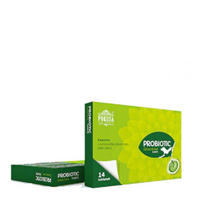 GreenLine Probiotic Forte 14 capsule - Integratore ad alta concentrazione di batteri probiotici