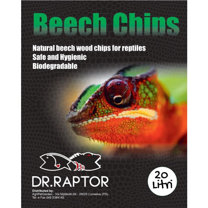 Dr.raptor Beech Chips Grosso - Faggiolino Grosso 30lt