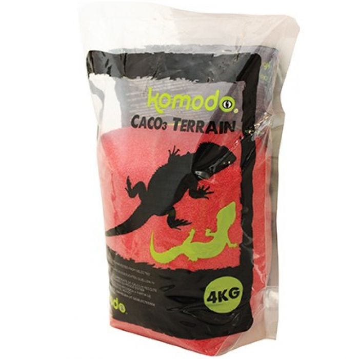 Komodo Sabbia 100% Di Calcio (caco3) - Crimson 4kg