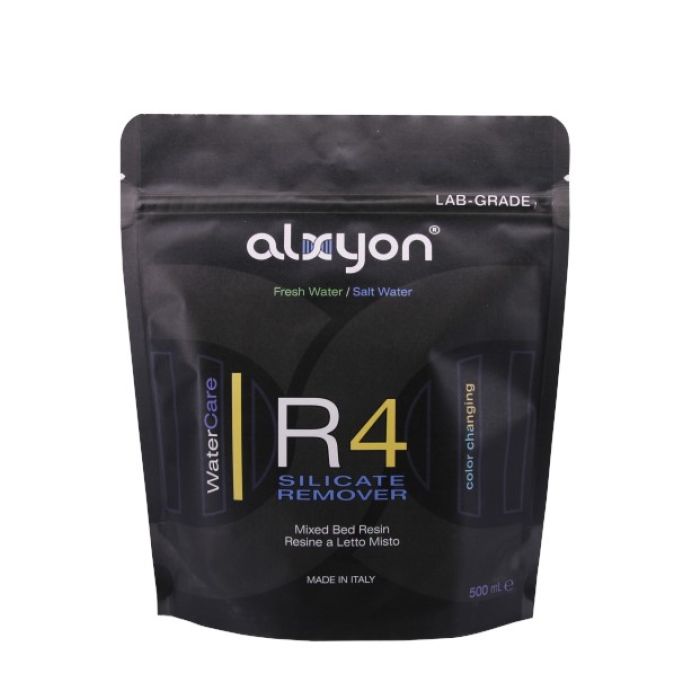 Alxyon R4 SILICATE REMOVER - Resine a letto misto per il trattamento dell'acqua post-osmosi 500ml