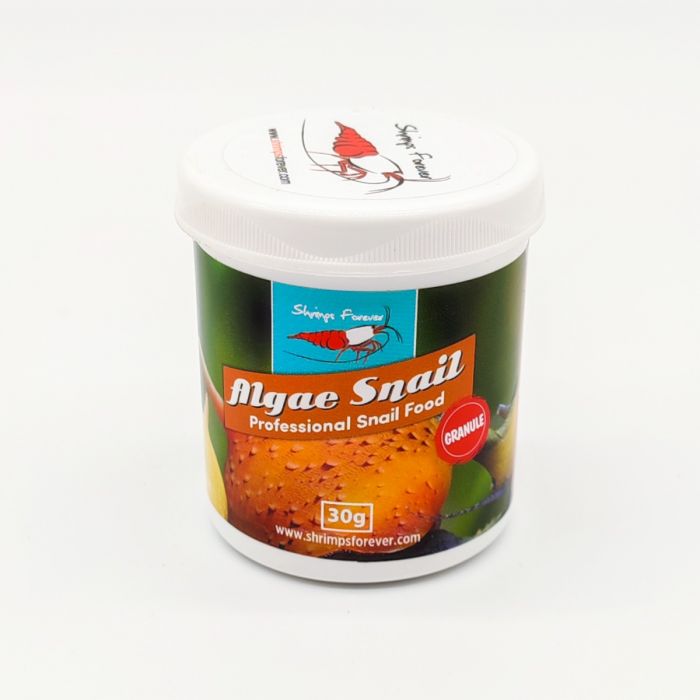 Shrimps forever Algae Snail 30gr - Cibo per lumache d'acquario