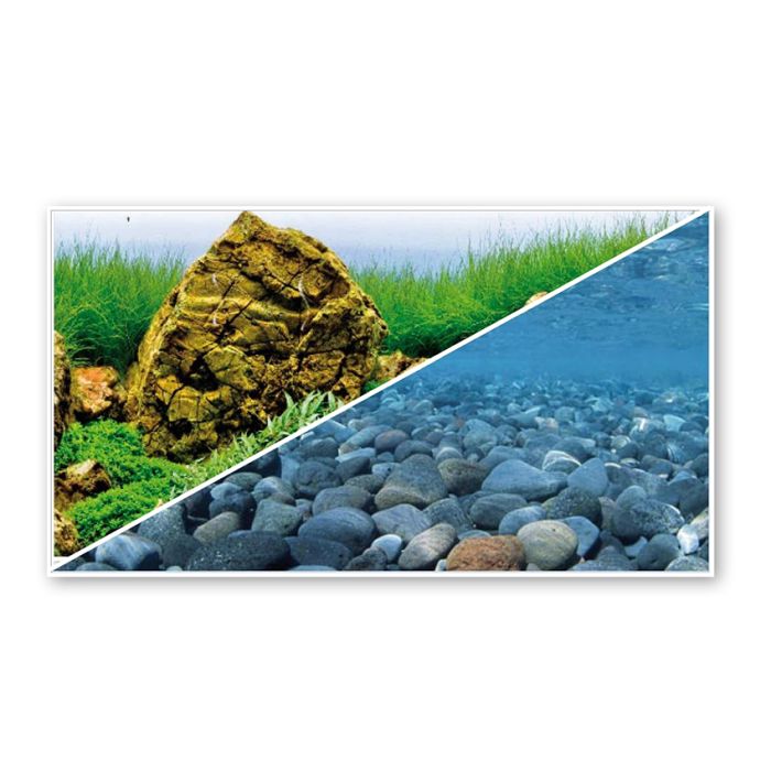 Amtra - Sfondo doppio Vision al metro per acquario H 45cm