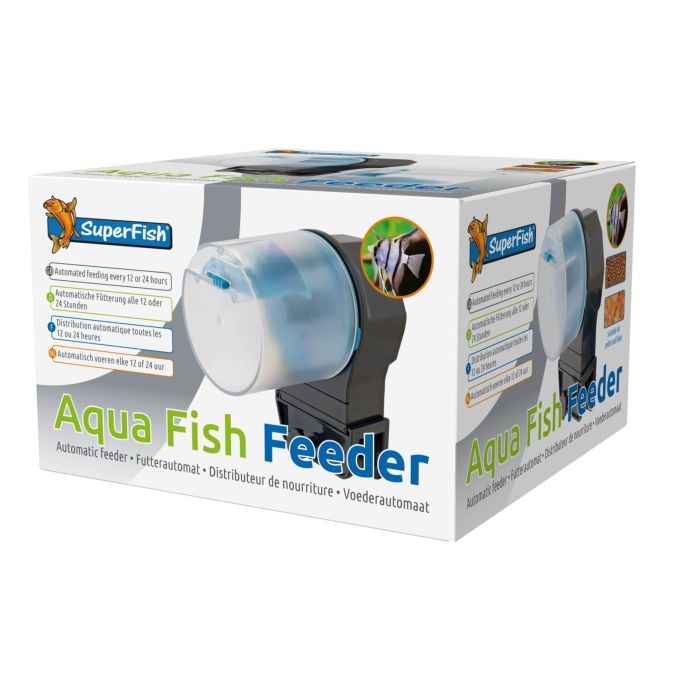 Aqua Fish Feeder - Mangiatoia Automatica Programmabile per Pesci d'Acquario - SuperFish