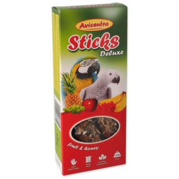 Avicentra Sticks con frutta per Pappagalli