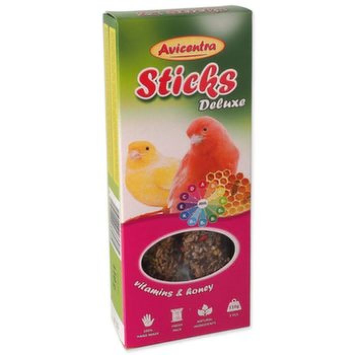 Avicentra Sticks con vitamine e miele per Canarini