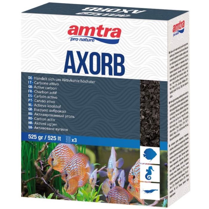 Amtra - Axorb - Carbone Attivo 525 gr - 3 Calze