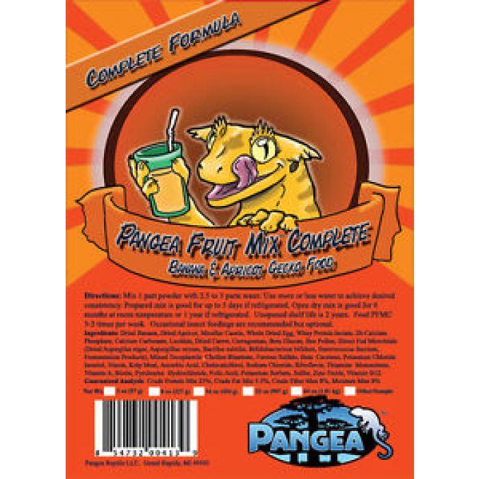 Pangea Fruit Mix Banana Apricot Complete Gecko Diet