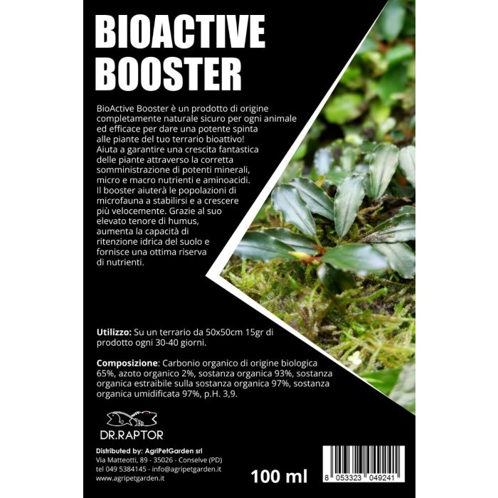 Dr.Raptor BioActive Booster - Booster speciale per Piante da terrario