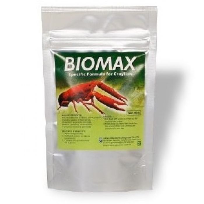 Biomax Crayfish - Mangime per gamberi d'acquario