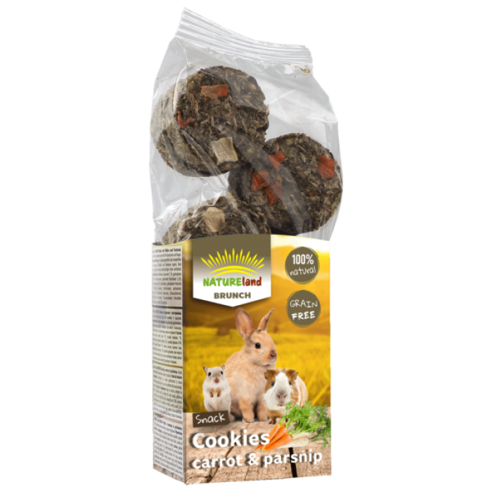 Biscotti grain-free con Carote e Pastinaca120gr