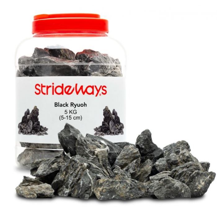 Strideways Black Ryuoh Stone 5 kg Bottle