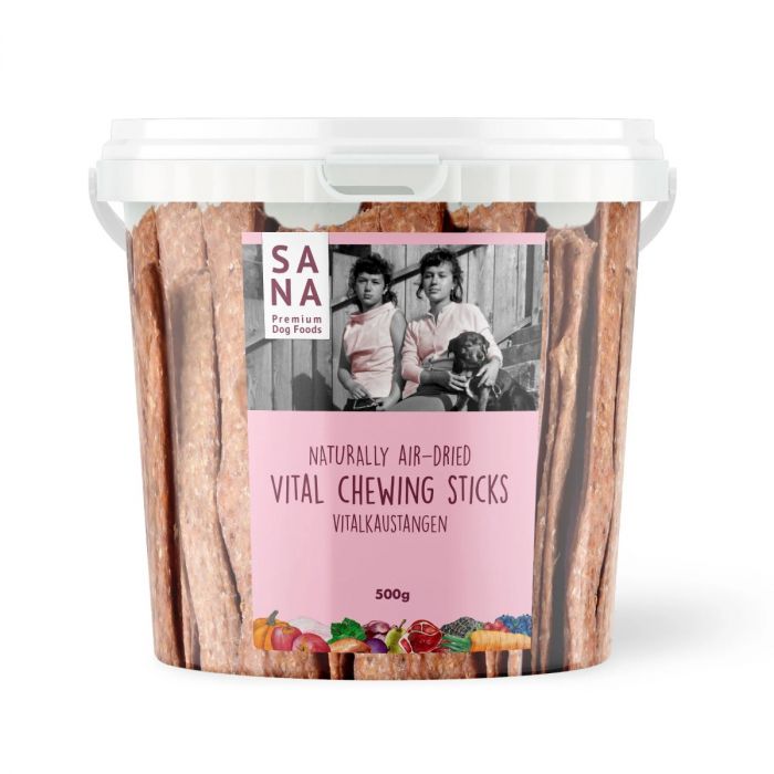 Carne di Pollo da masticare essiccata all'aria con canapa e yogurt probiotico 500gr