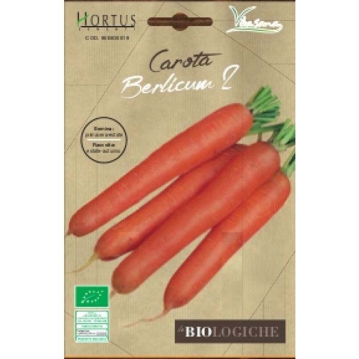 Sementi Biologici Carota Berlicum