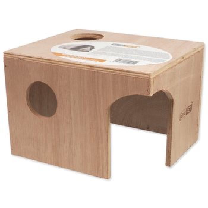 Casetta in legno per roditori 25cm