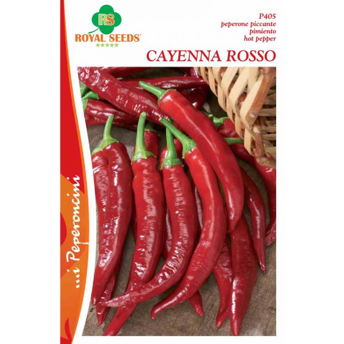 Semi Peperoncino Cayenna Rosso