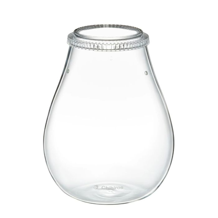 Chihiros - Vaso di vetro "Glass Pot Dew Shaped"
