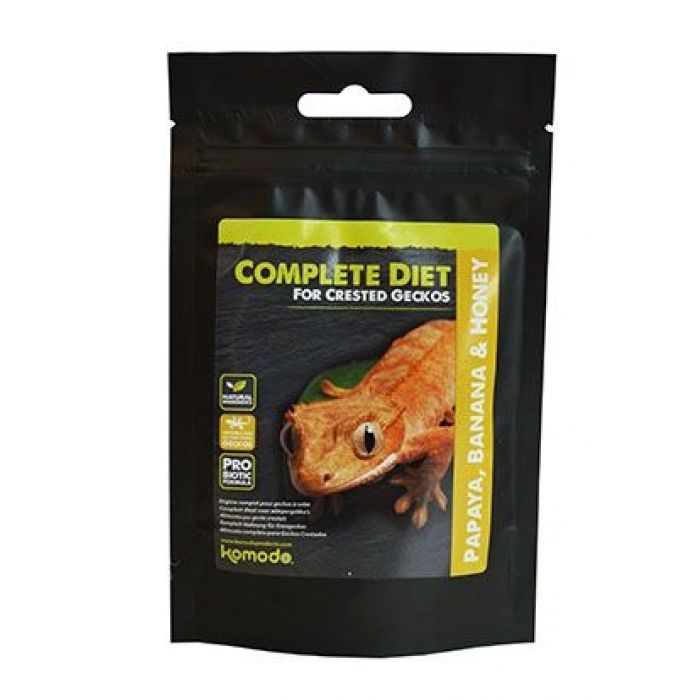 Komodo Crested Gecko Complet Diet - Papaya, Banana, Miele 60gr