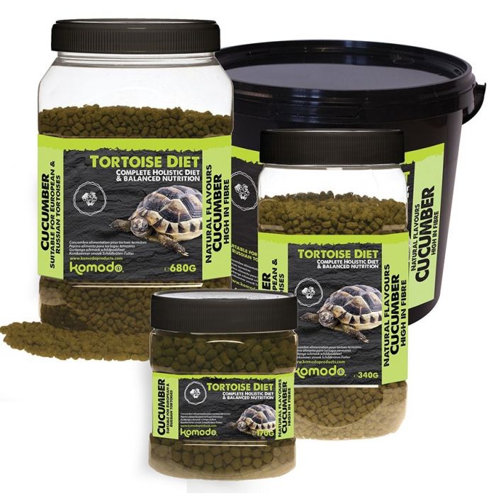 Komodo Complete Tortoise Diet Cetriolo 340gr