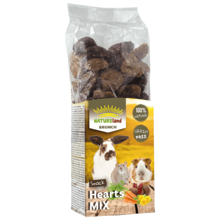 Cuori mix di erbe e verdure essiccate grain-free 150gr