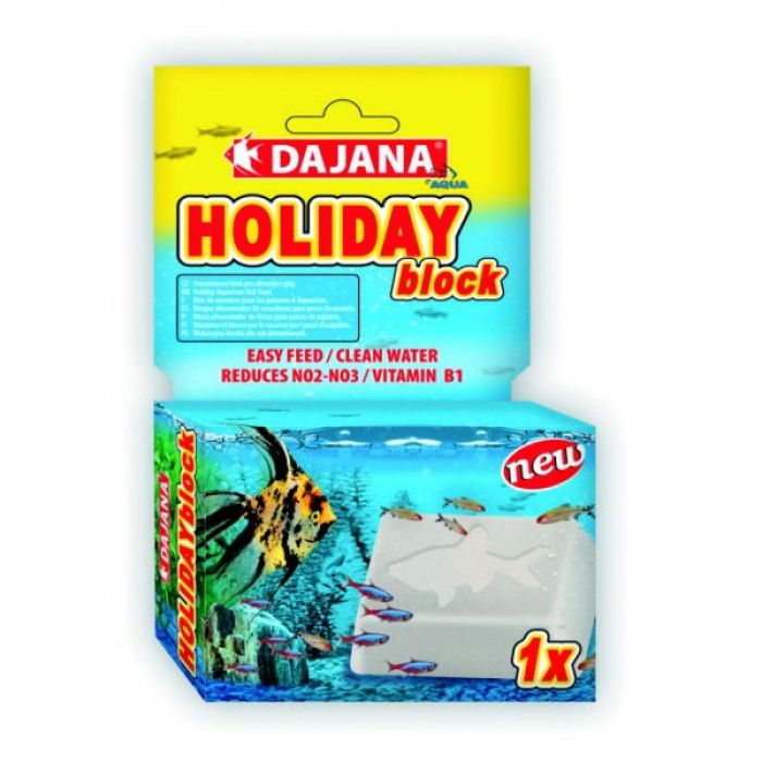 Dajana Holiday block 30 g - Mangime per le vacanze per i pesci d' acquario