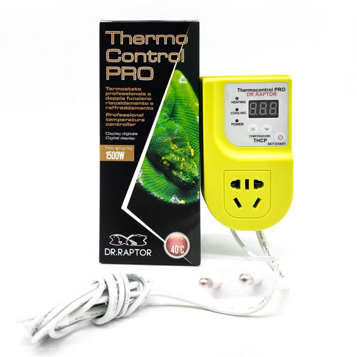 Dr.Raptor Thermocontrol PRO - Termostato Digitale professionale a doppia  funzione Caldo/Freddo