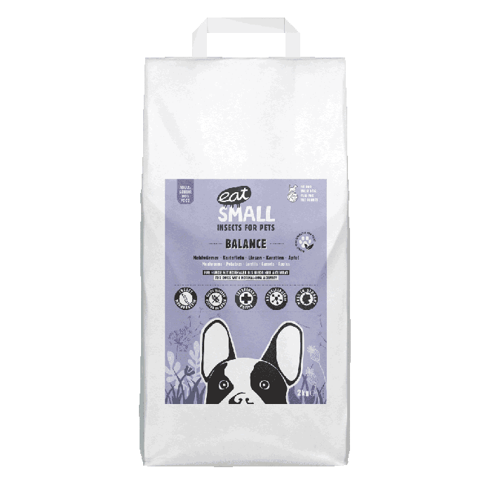 Eat Small BALANCE 2kg - Alimento secco con proteine ..di insetti per cani sensibili