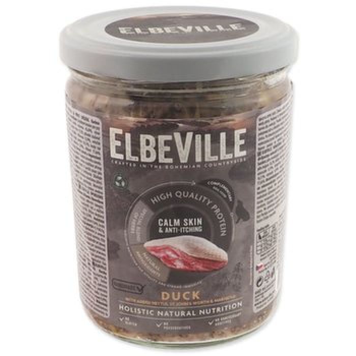 Elbeville Umido cane artigianale Lenitivo Pelle Anatra con ortica 440ml
