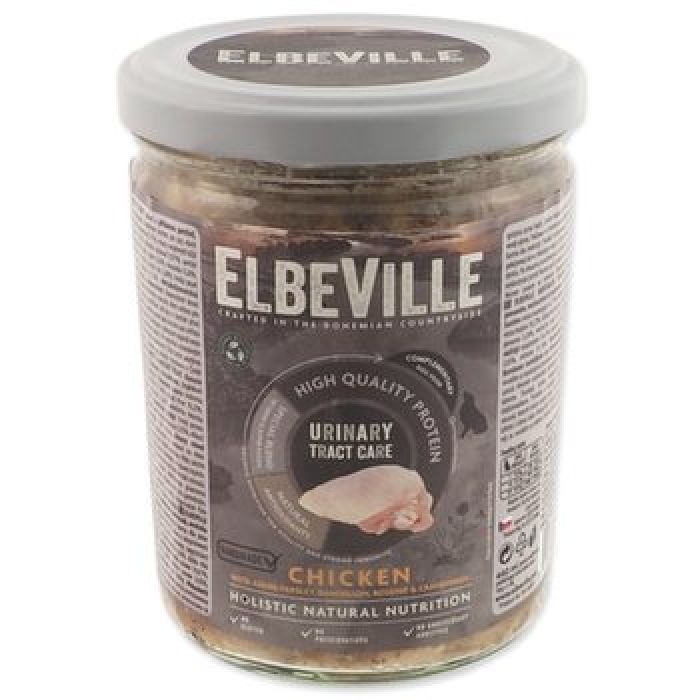 Elbeville Umido cane artigianale Urinary Pollo con prezzemolo e tarassaco 440ml