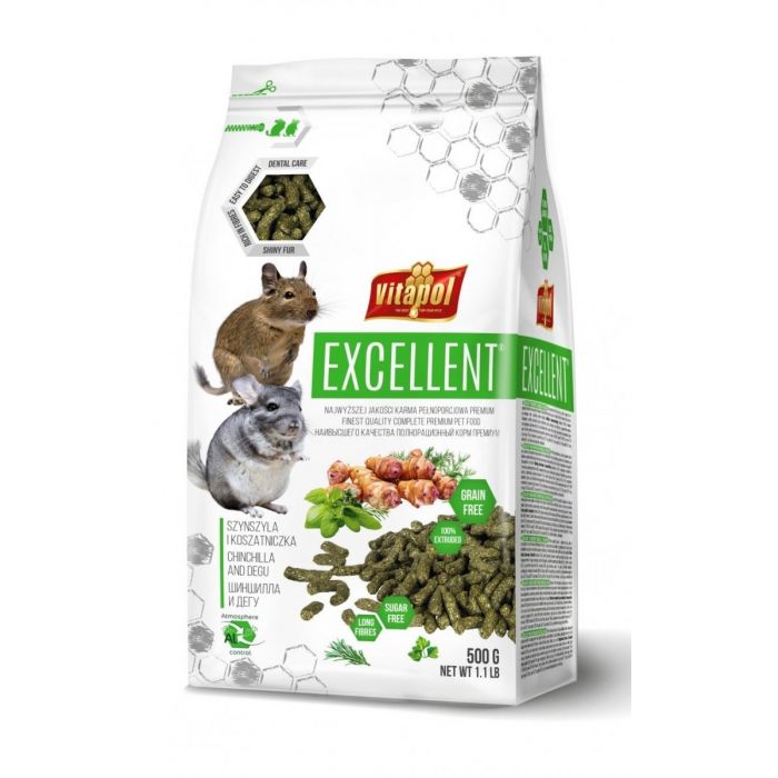 Vitapol Excellent Cincillà e Degu 500gr