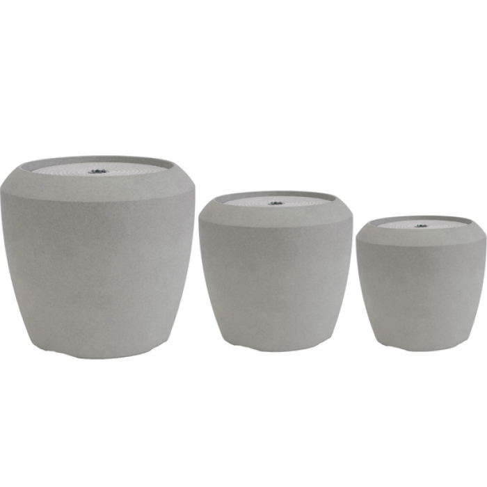 Fontana Santorini con LED - Fontana da giardino e terrazzo