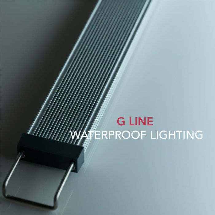 G Line Twinstar Light - Plafoniera impermeabile a led regolabile per acquario