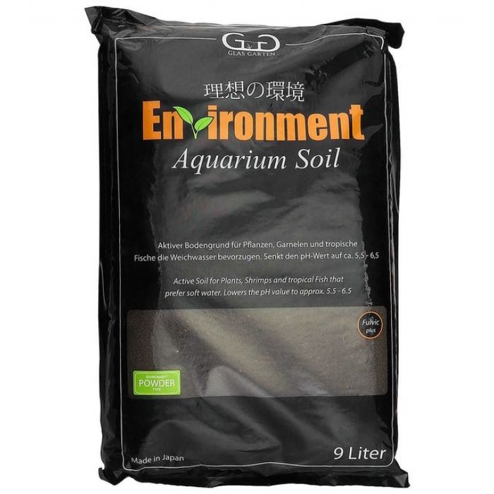 GlasGarten Environment Aquarium Soil Powder