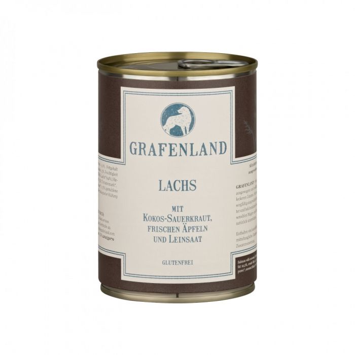 Grafenland Menu completo al Salmone Biologico 400gr