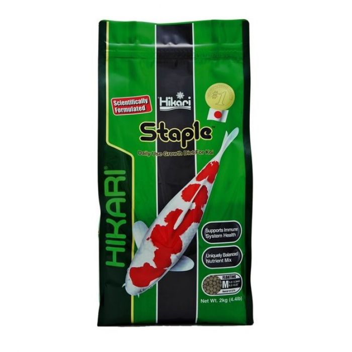 Hikari STAPLE MEDIUM 2Kg - Mangime per Koi e pesci da laghetto