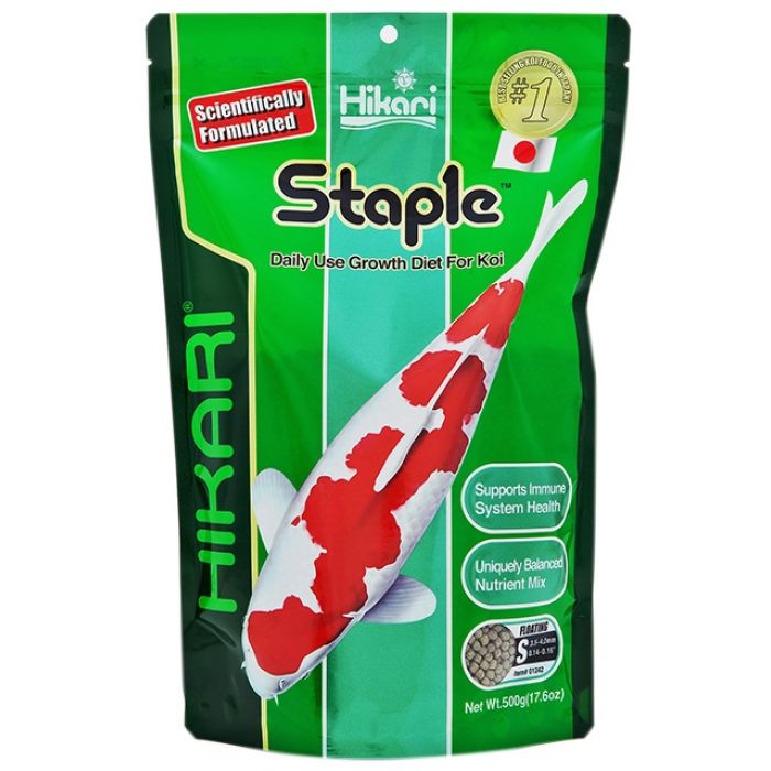 Hikari STAPLE MEDIUM 500g - Mangime per Koi e pesci da laghetto