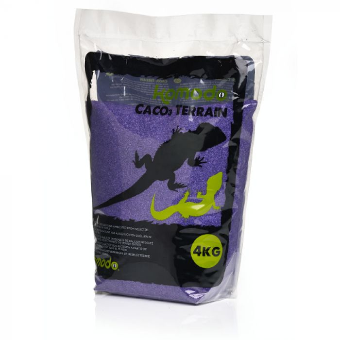 Komodo Sabbia 100% Di Calcio (caco3) - Purple 4kg