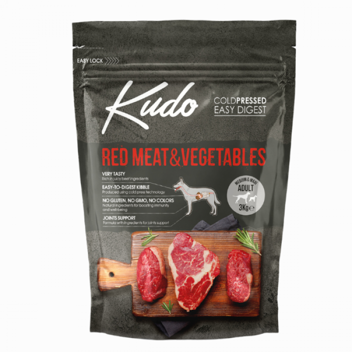 Kudo Carni Rosse Medium-Maxi Adult 3kg