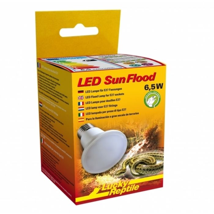Lucky Reptile LED Sun FLOOD 6,5W - Lampada per terrari piantumati