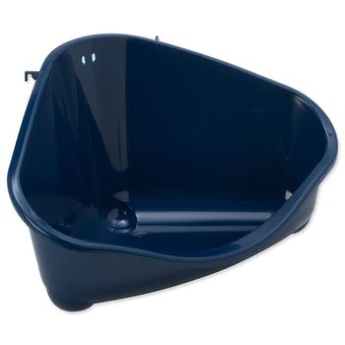 Lettiera angolare per roditori - 35x23,4x19,4cm Blue Berry