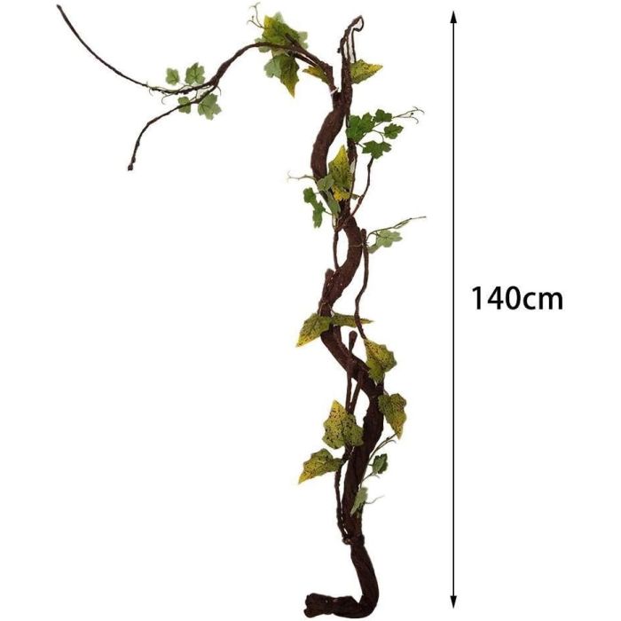 Ramo artificiale modellabile con foglie 140cm