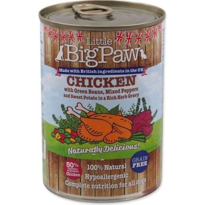 Little Big Paw Umido Cane - Pollo 390gr