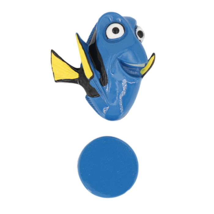 Magnete per pulizia vetri Pesce Chirurgo - Pulitore Magnetico con Tampone Sostituibile