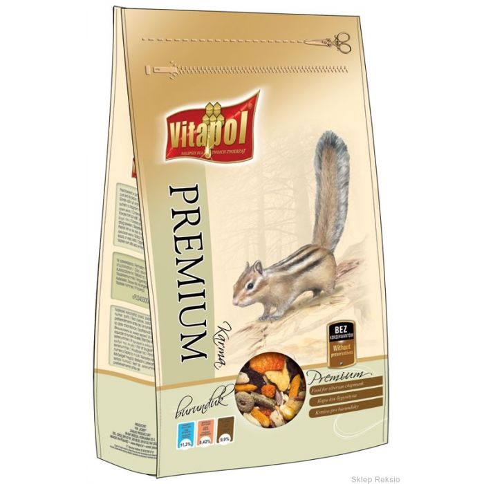 Vitapol Mangime Premium per Scoiattoli 800gr.