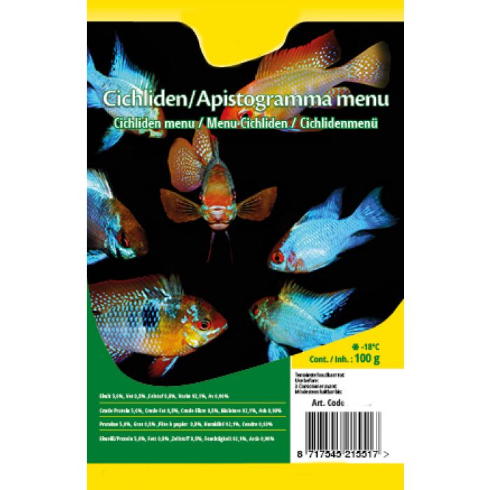 Menu' per Apistogramma Congelato in Blister 100gr