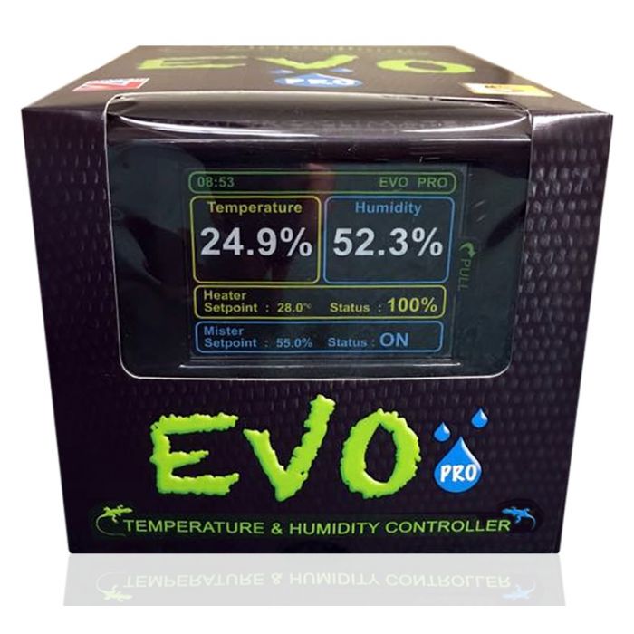 Microclimate Evo Pro - Termostato E Igrostato Touch Screen 2 Canali