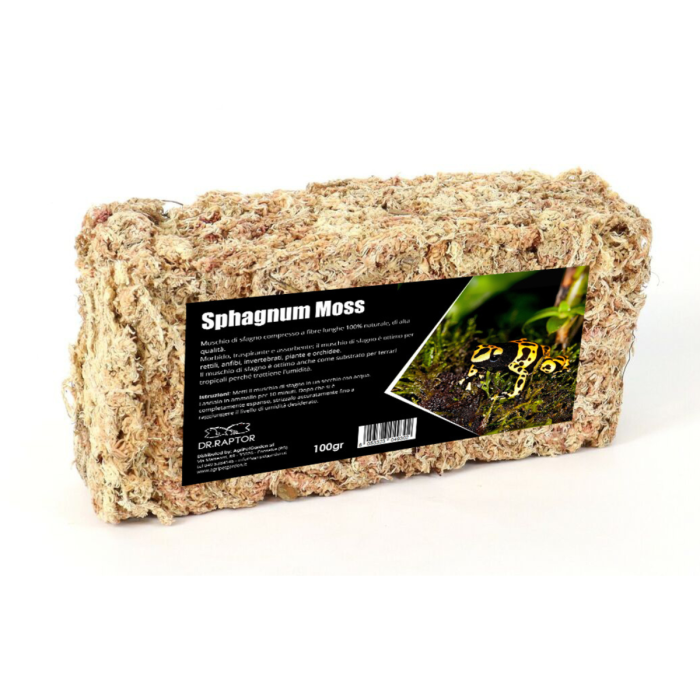 Dr.Raptor Sphagnum Moss - Muschio di sfagno